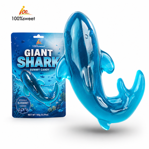 Gomitas Gigantes Personalizadas 100SWEET con Sabor a Arándano Azul, Blancas - Product Image 2