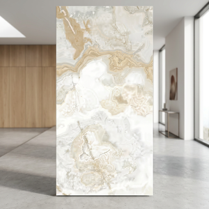 Losas de porcelana de piedra sinterizada pulida brillante Delmare 1600x3200mm para encimeras de cocina y pasillos 160x320 cm diseños de granito - Product Image 1