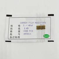 Resistencia de Película de Carbono con Cable CP/CU Longwei 1/4W 1W 2W 5W, Tolerancia 1% / 5%, Módulo de Alimentación CA/CC