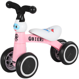 Bicicleta de equilibrio Bier Kids de 10 pulgadas, triciclo de plástico para niños pequeños de 4 a 6 años con asiento de PVC - Product Image 6