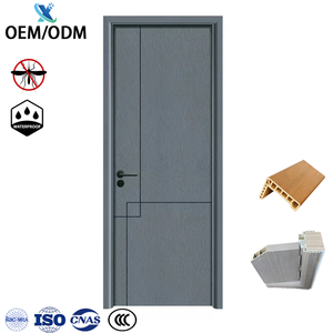 Odm/OEM phòng ngủ khác phòng tắm Barn phân vùng pháp phòng bằng gỗ slab an ninh phía trước nhập nội thất WPC cửa cho phòng - Product Image 3