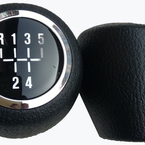 Car Gear <b>Knob</b> Leather Black 6 Speed <b>Shift</b> <b>Knob</b> For Chevrolet Cruze Ergonomic Design - Product Image 2