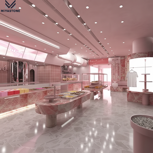 แผ่นหินโมราคริสตัลสีชมพูน้ำแข็งดีไซน์ดีที่สุดสำหรับการตกแต่งภายใน - Product Image 1