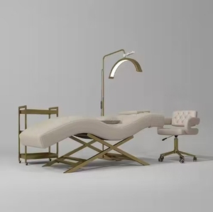 New model S-type eyelash <b>bed</b> beauty <b>bed</b> ergonomic leisure recliner Spa massage <b>bed</b> ear cleaning <b>bed</b> eyelash application <b>bed</b> - Product Image 2