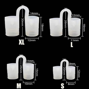 4PCS Dilatateur <span class=keywords><strong>anti</strong></span>-nez en silicone souple Dispositif <span class=keywords><strong>anti</strong></span>-<span class=keywords><strong>ronflement</strong></span> réutilisable Profitez d'une <span class=keywords><strong>nuit</strong></span> de sommeil paisible pour les ronfleurs nasales - Product Image 6