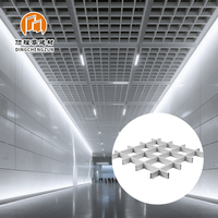 Carreaux de plafond en aluminium à cellules ouvertes