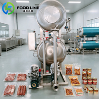 Autoclave de stérilisation pour aliments en bocaux en verre, machine de stérilisation par autoclave pour aliments