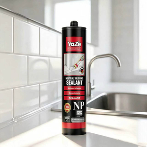 Scellant en silicone imperméable à séchage rapide <span class=keywords><strong>Yaze</strong></span> Neutral 300 ml, résistant aux intempéries, anti-fongique, pour la construction - Product Image 3