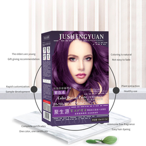 Commercio all'ingrosso della fabbrica 100ml crema a base Semi-permanente tinture per <span class=keywords><strong>capelli</strong></span> blu e rosso brillante ingredienti a base di erbe per saloni - Product Image 2