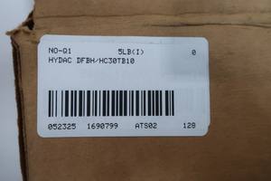 ตัวกรองไฮดรอลิก Dfbh/hc30tb10 ขนาด 1/2 นิ้ว NPT 6000psi ของแท้ใหม่พร้อมส่ง ระบบอัตโนมัติทางอุตสาหกรรม Pac สำหรับการเขียนโปรแกรม PLC - Product Image 6