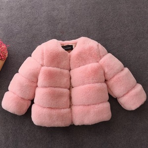 New Winter Elegant <strong>Girls</strong> Faux Fur Jackets <strong>Coats</strong> Thick Warm <strong>Toddler</strong> Kid Winter Faux Fur Baby <strong>Coat</strong> - Product Image 3