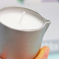 Bougies d'aromathérapie à cire de noix de coco à basse température pour Massage corporel Spa de chaleur Salon de beauté pour la décoration de la maison Huile essentielle