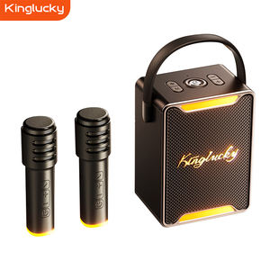 ลำโพงคาราโอเกะพกพา Kinglucky K22 BT5.3 สำหรับใช้งานกลางแจ้ง พร้อมไมโครโฟน ระบบเสียงไร้สาย ผลิตโดยโรงงาน OEM - Product Image 1
