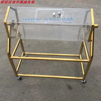 Boîte de loterie Huaxi3 rotative en acrylique noir de grande taille pour fêtes annuelles/dîners, utilisable toute l'année