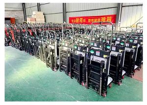 <span class=keywords><strong>Chariot</strong></span> électrique compact en acier inoxydable avec structure plateforme, personnalisable OEM pour un transport sécurisé de charges sur toute <span class=keywords><strong>escalier</strong></span> - Product Image 6