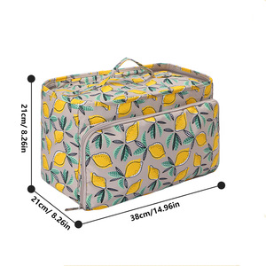 Empty <strong>Knitting</strong> Bag Yarn <strong>Storage</strong> Tote, Crochet Organizer Empty Bag, Yarn <strong>Storage</strong> Holder for Crocheting Knitter - Product Image 5
