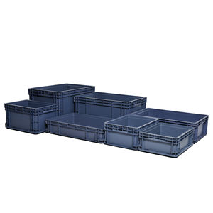 Cassa di stoccaggio in plastica EU casse mobili pesanti per hub di corriere - Product Image 4