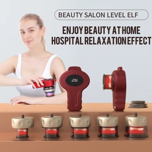 Masseur multifonction 12 vitesses à aspiration puissante électrique, thérapie par ventouses chauffantes, outil de massage Gua Sha - Product Image 5