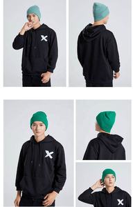 <span class=keywords><strong>Bonnet</strong></span> tricoté en acrylique doux pour adultes en promotion, Technique 3D du logo de broderie d'impression personnalisée pour la scène commerciale - Product Image 3