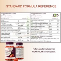 Gummies bien-être quotidiennes pour femmes 30+ |   Vitamine K2 CoQ10 pour l'énergie osseuse et l'immunité |   Gommes à mâcher à la fraise 90 Gummies |   2 par jour, 45 portions