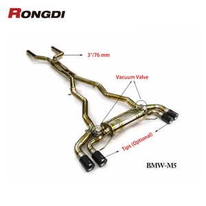 Valvetronic Mufflers Catback Exhaust for BMW M5 F90 G90 M8 F92 M850i 2018-2023 Exhaust Pipe Titanium Exhaust Pipe - Product Image 1