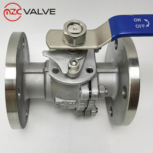 Vanne industrielle ANSI 150lb CF8 CF8m 304 316 <span class=keywords><strong>Wcb</strong></span> Vannes à boisseau sphérique flottantes en acier inoxydable à bride à orifice complet - Product Image 6