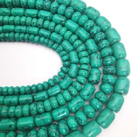 Chapelet Howlite Turquoise Tasbih Pierre De Prière Attrayant Boulier Perles Et Baril Perles méditation Bijoux Faits À La Main Accessoires