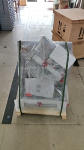 Esquiladora de masa de pizza automática eléctrica de China, esquiladora de masa industrial máquina de fabricación de base de pizza rodillo de masa usado - Product Image 3