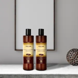 Commercio all'ingrosso naturale idratante olio di argan shampoo balsamo senza solfati shampoo cura della perdita dei capelli cheratina olio di argan shampoo per capelli