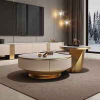 Meuble Tv moderne en bois blanc brillant, vente en gros, Meuble de salon, Meuble Tv Led, Meuble Tv, table basse