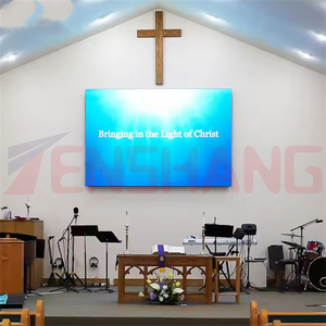 Precios a todo color a prueba de agua 3D Hd 30mm P2 P4 Tótem al aire libre Publicidad Tv Fijo Interior Led Video Panel de pared Pantalla - Product Image 2