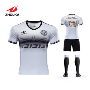 Oem guangzhou football t-shirt cheap referee retro football jersey - Product Image 1