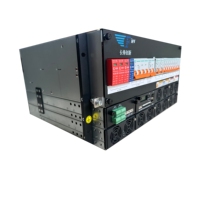 Alimentation AC-DC intégrée OEM Cfinv EPS48250 48V 50A, monophasée, avec surveillance industrielle intelligente, 5 modules redresseurs, 95% de rendement