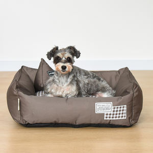 Medium Eco-friendly Waterproof <strong>Dog</strong> &amp; Cat Bed Cave Solid Pattern Box Packaging Removable Washable All-Season Pet Bed - Product Image 4