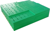 Atelier industriel Feuilles de plastique PE robustes Couvercle de drain de tranchée Protection de gouttière de fossé Service de coupe personnalisé