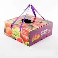 Boîte mystère Blox Fruits avec codes, boîte en carton ondulé colorée pour fruits et légumes frais