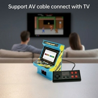 Consola de Videojuegos Retro Mini GAMINJA, Consola de Juegos Portátil Familiar para TV con 256 Juegos sin Licencia, Fábrica de Origen OEM/ODM