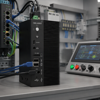 TM-CM3-AIBOX RK3568 AIoT Edge Box NPU Ubuntu Embedded Mini PC Industrial Gateway for IIoT MQTT Data Acquisition & Remote Control