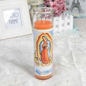 Wholesale Excellent Eco-friendly Glass Jar Religious Custom <strong>Prayer</strong> <strong>Candles</strong> - Product Image 5