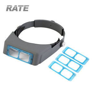 MG81007-B 1,5x2x2,5x3,5 x Kính lúp Mũ bảo hiểm Thẩm mỹ viện, kính lúp đọc sách Headband - Product Image 3