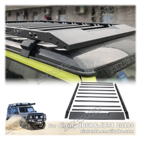 Porte-bagages de toit en aluminium sans éclairage pour Suzuki Jimny 3 portes JB64 JB74, accessoires 2018