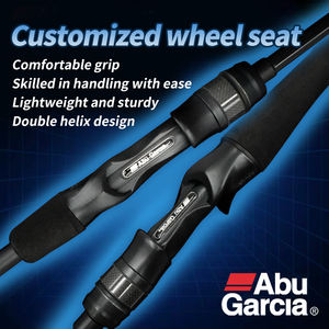 ABU BMAX <span class=keywords><strong>Canne</strong></span> à pêche côtière de 1.98m à 3.3m pour pêche au bar <span class=keywords><strong>brochet</strong></span> et au lancer rapide en carbone - Product Image 5