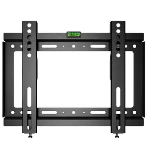 KALOC E9 Hotel And Home LCD LED Tv Support Universal Fixed Slim Plasma Tv Wall Bracket Mount For 14" -45" Flat Panel Screens