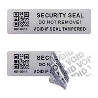 Etiqueta de Seguridad Personalizada para Perfumes, Autoadhesiva, Anti-Falsificación, Impermeable, en Rollo, con Aviso: Garantía Anulada si se Retira