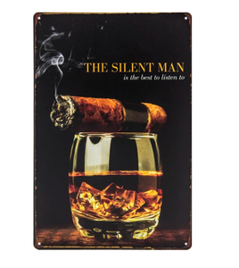 <span class=keywords><strong>Atelier</strong></span> bar décoration murale métal signe Vintage cigares étain signe <span class=keywords><strong>Plaque</strong></span> murale rétro tabac métal affiche Cigarettes publicité affiches - Product Image 2