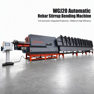 6-20mm CNC-Automatik-Bügelbiegemaschine für Baustahlbügel und Betonstahlkreolen für Baustellen - Product Image 1