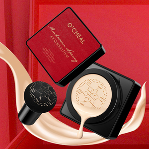 Crème <span class=keywords><strong>BB</strong></span> <span class=keywords><strong>CC</strong></span> Cushion Mushroom Head Puff, crème de fond de teint blanchissante pour le visage, maquillage pour femmes, cosmétiques - Product Image 6
