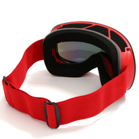 Lunettes de ski de neige sphériques élégantes avec logo personnalisé pour sports d'hiver