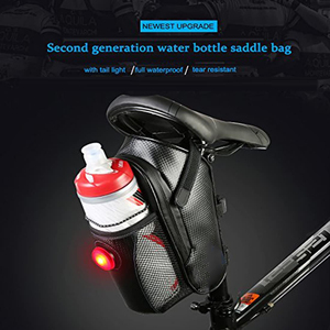 Impermeabile Touring ciclismo sotto il sedile seggiolino per bicicletta borsa da sella per bici con portaborraccia - Product Image 2