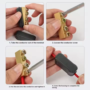 Hochleistungs-Splitter-Draht-Schnellanschluss-Kupferkabel anschluss mit Abzweig klemmen block Premium-Produkt kategorie - Product Image 6